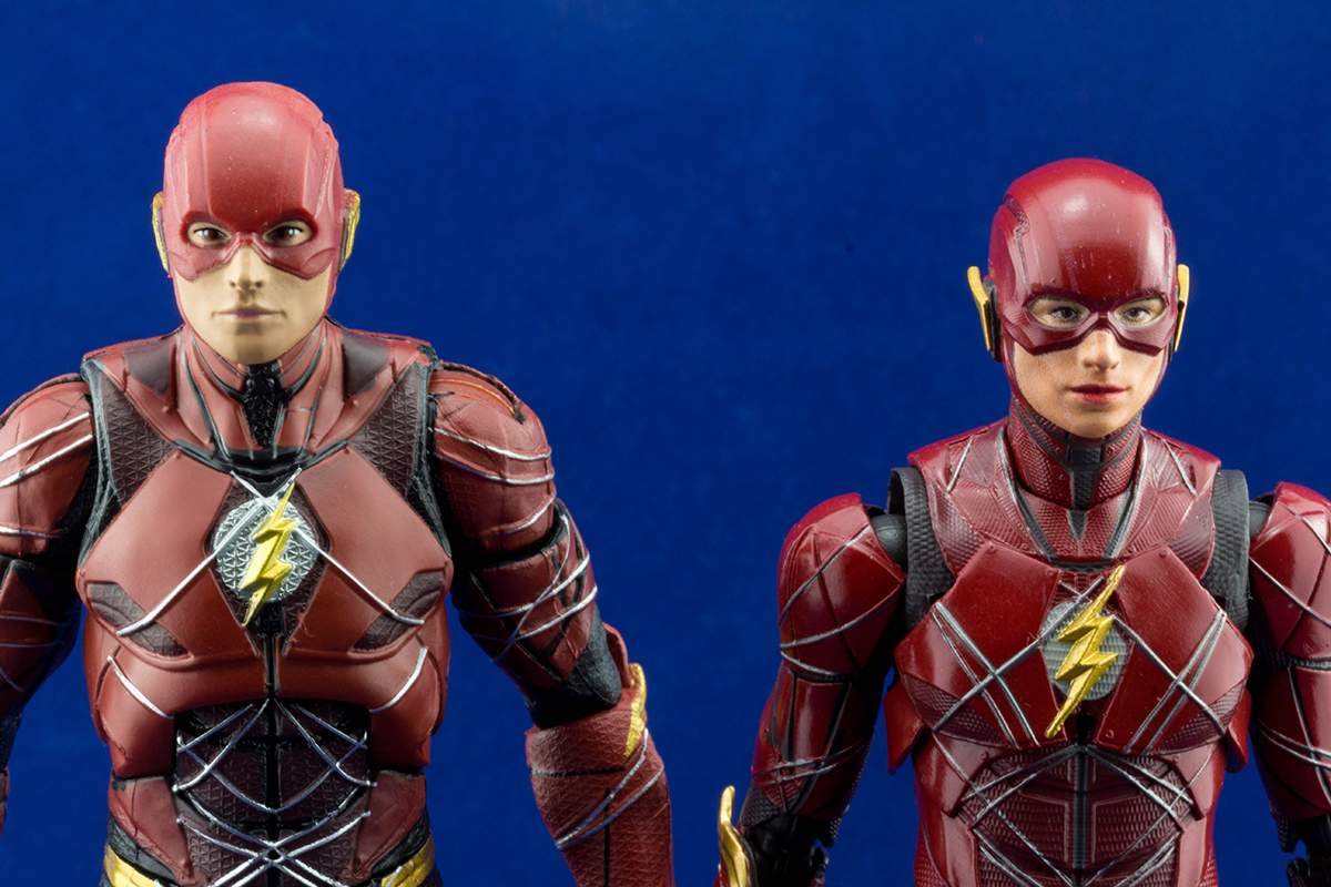 S.H. Figuarts Flash vs DC Multiverse Flash - Toys With 'Tude!