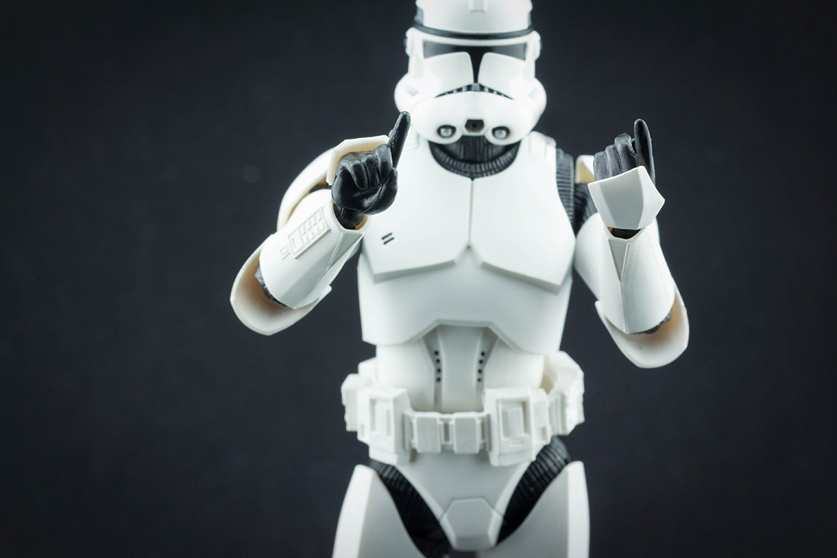 Bandai Star Wars Clone Trooper Model Kit Build and Review 